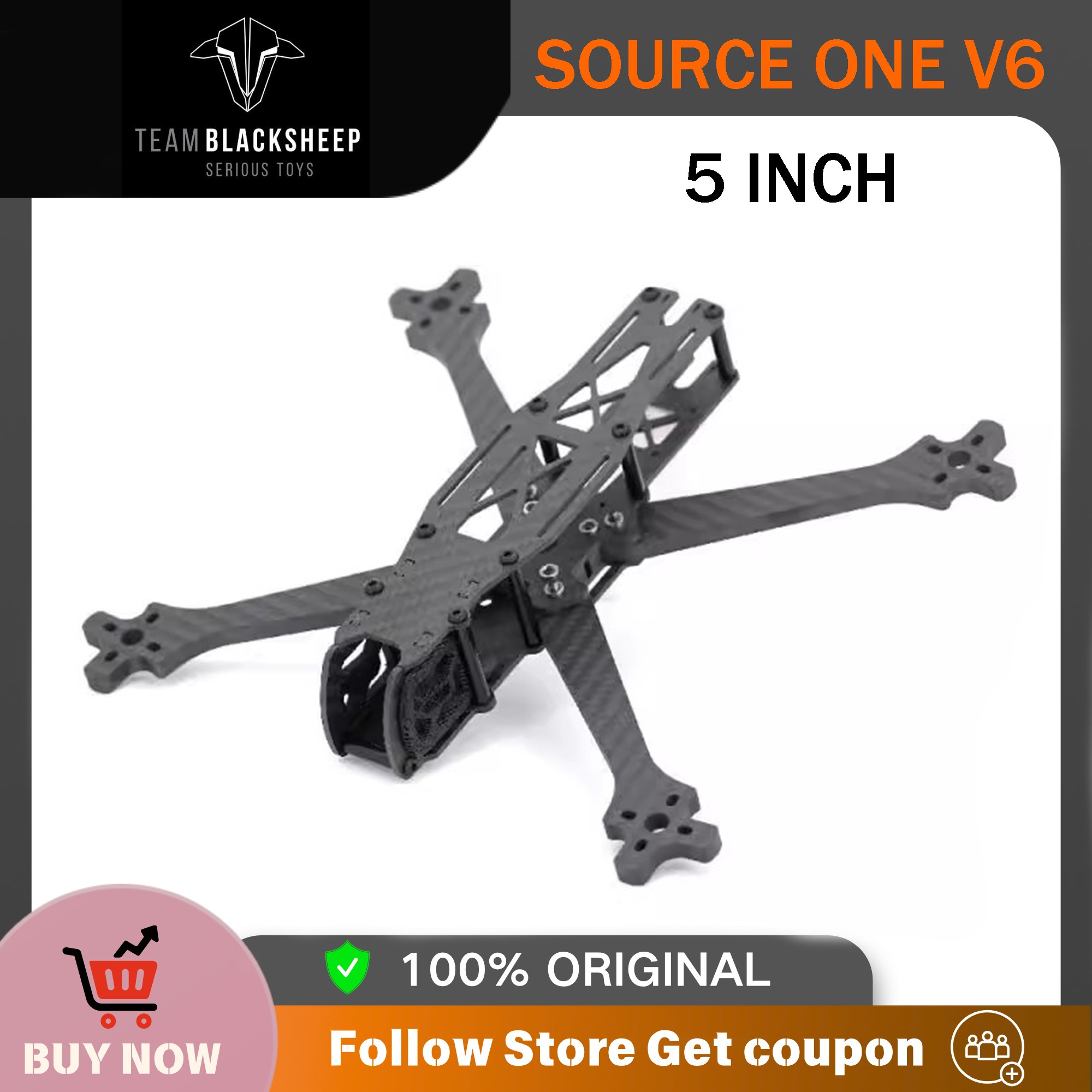 Zestaw ramy Team Blacksheep TB – Tbs Fpv Source One recenzja i cena